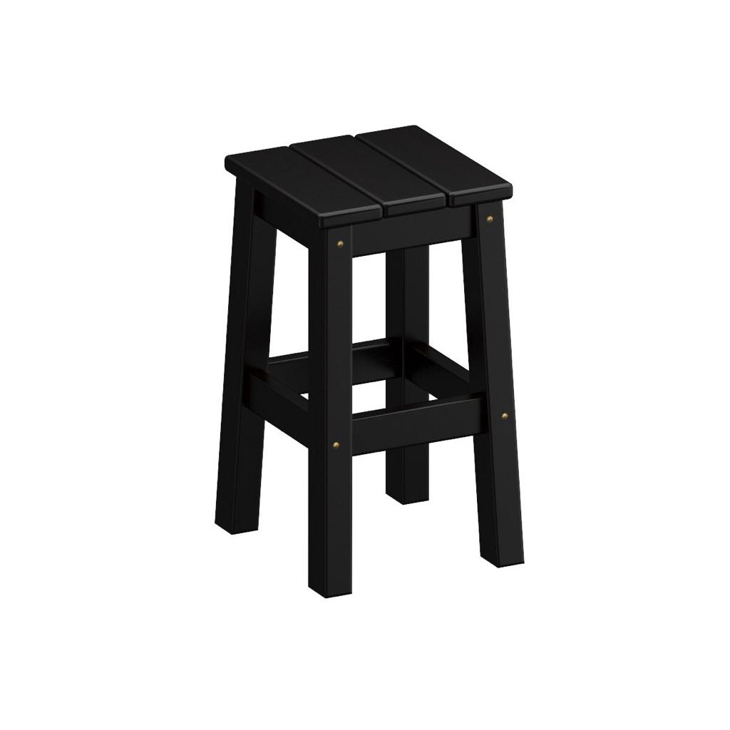 Banqueta madeira maciça Afromar 2 un banqueta 46cm em Oferta na Shopee