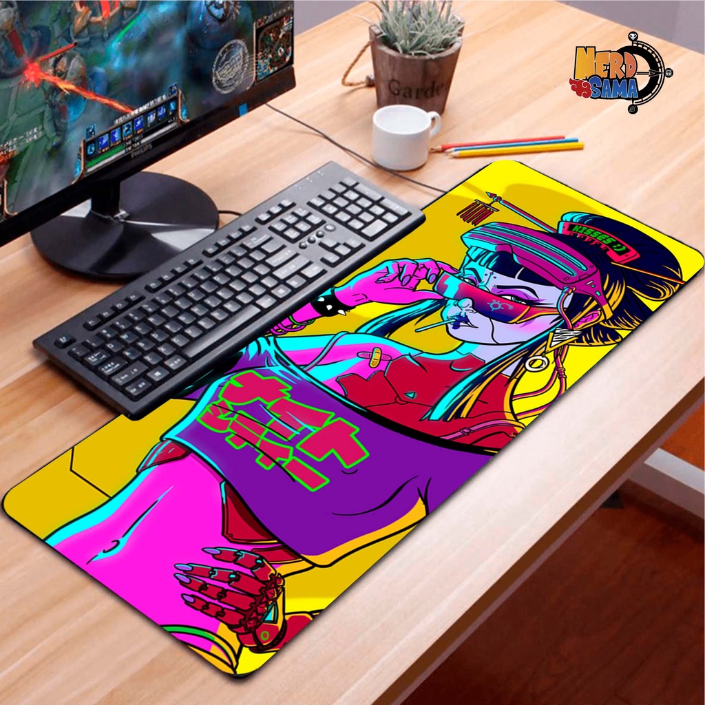 Mouse pad Robos Modelos - 90x40cm Antiderrapante