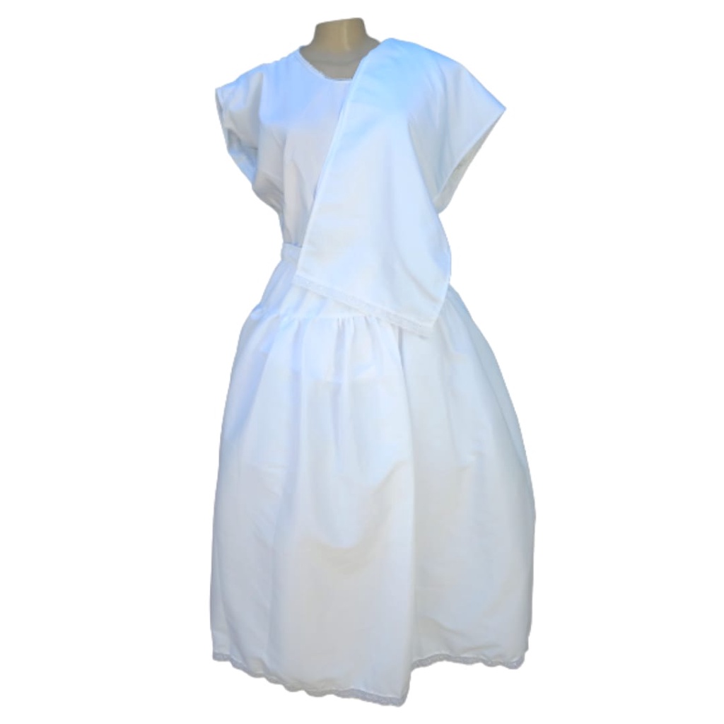 Conjunto De Candomblé 3 Peças Saia Camisu E Pano De Cabeça Umbanda/Camdoble em Oferta na Shopee