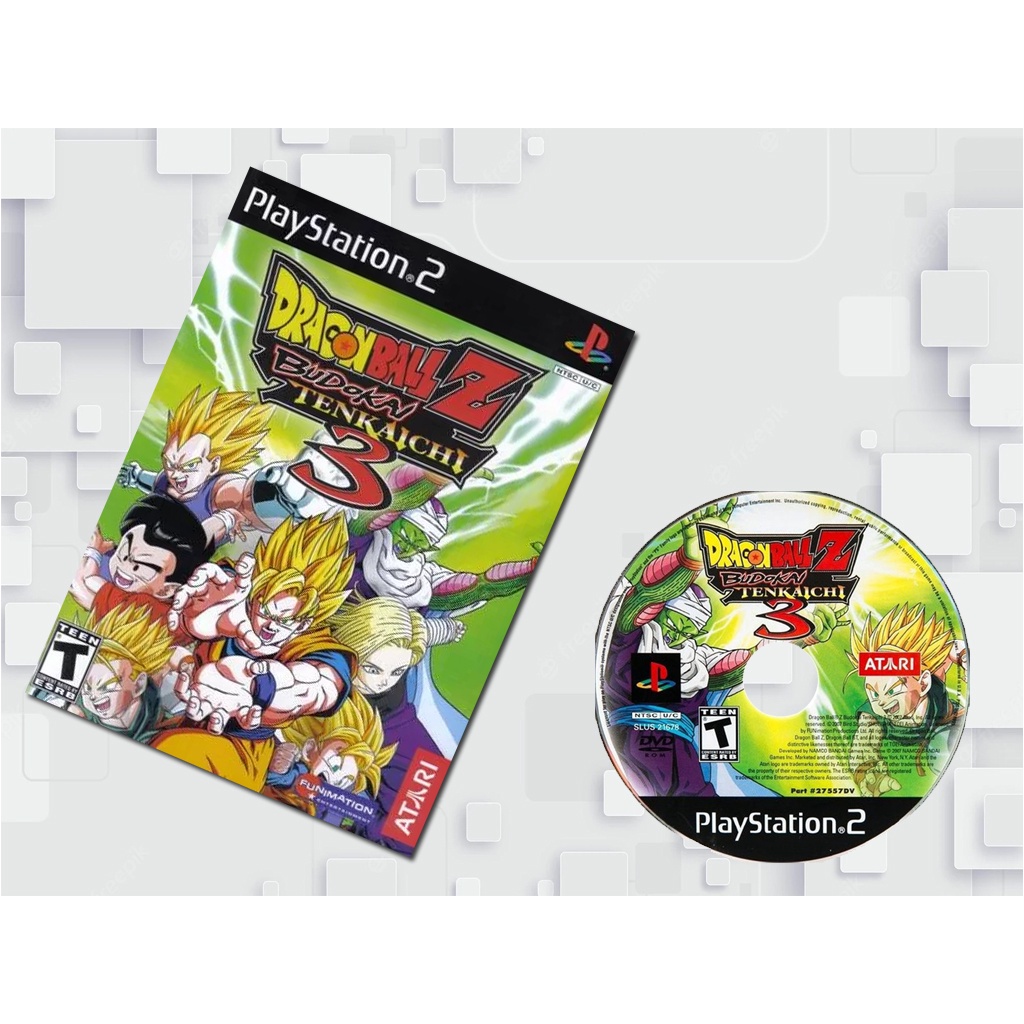 Dragon Ball Z Budokai Tenkaichi 3 - PlayStation 2 - Game Jogo de PS2