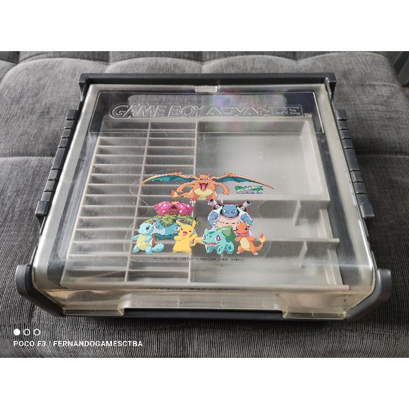 Rack Game Boy Advance GBA Pokémon Porta Jogos Bem Conservado ...