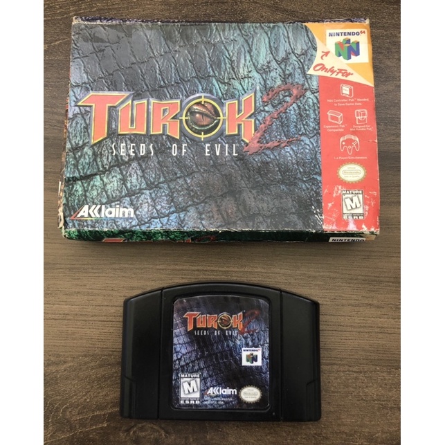 Turok 2 Seeds of Evil N64 - Escorrega o Preço