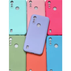 Capa Capinha Motorola Moto E6i / E6S Silicone Aveludado