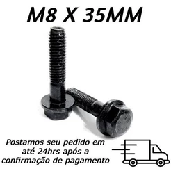 Parafuso Sextavado Flangeado M8 X 35mm