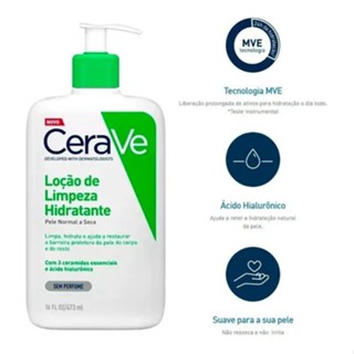 CeraVe Hidratante - Loção de Limpeza Facial 473ml