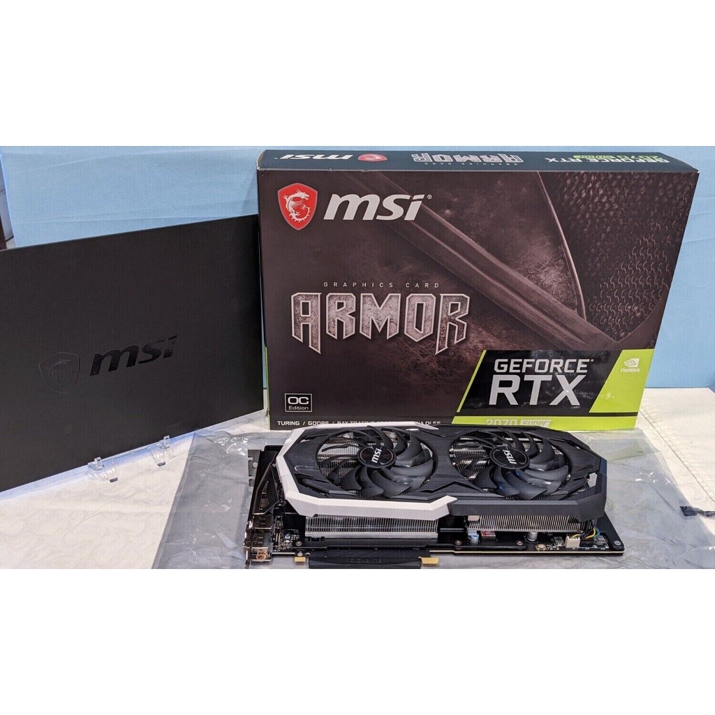 MSI GeForce RTX 2070 Super Armor GDDR6 8GB Graphics Card