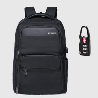 Mochila Notebook Masculina Reforçada Com Saída Para USB Com Cadeado