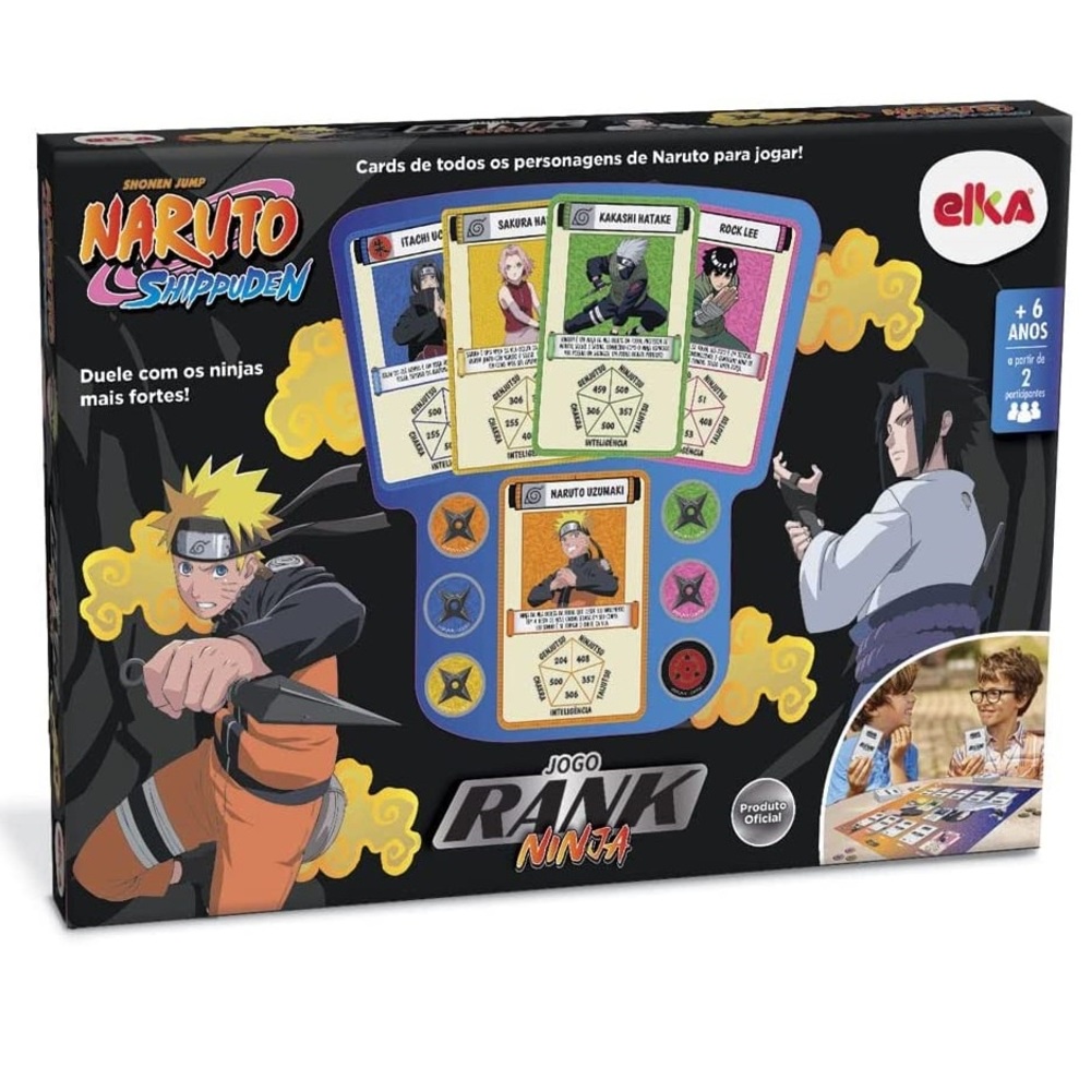 Kit Completo Ninja Naruto Shippuden 4 Peças Original Oficial em Promoção na  Americanas
