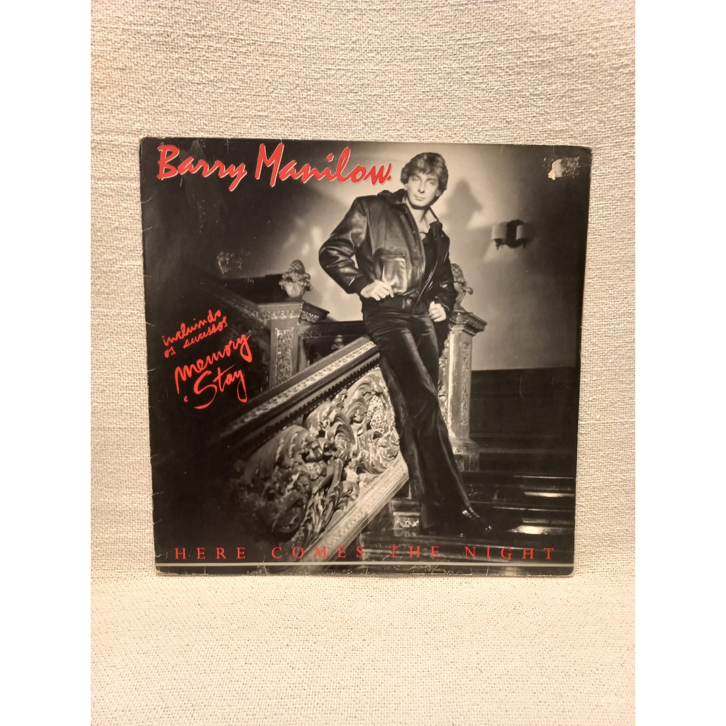 Lp Disco vinil Barry Manilow – Here Comes The Night - 1982