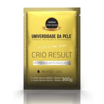 Kit 10 Mantas Gigantes Criolipólise - Crio Result Gold - Tam XGG