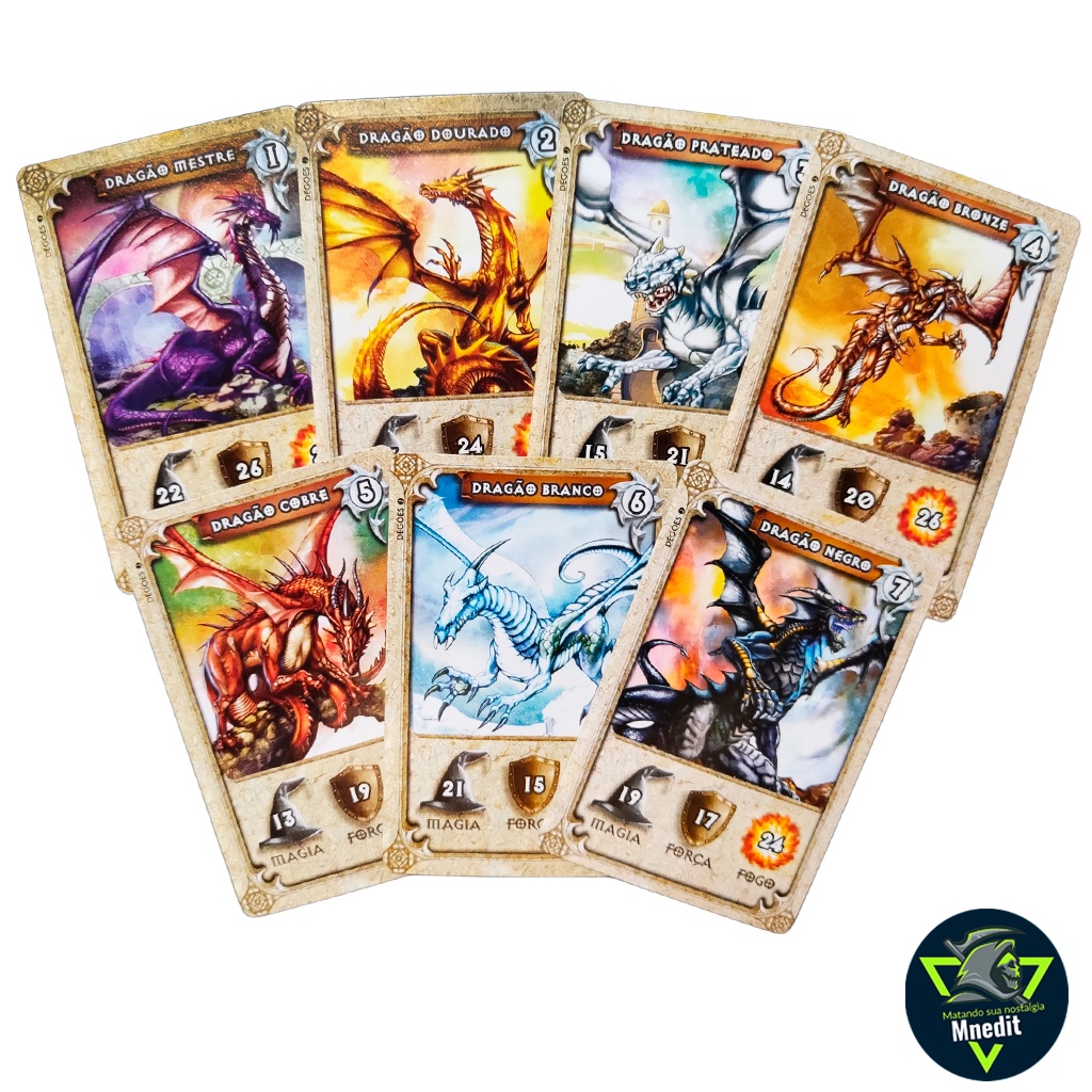 Card Dracomania Elma Chips Original