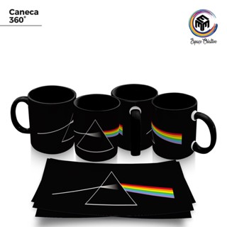 Caneca 360º Pink Floyd Rock and Roll
