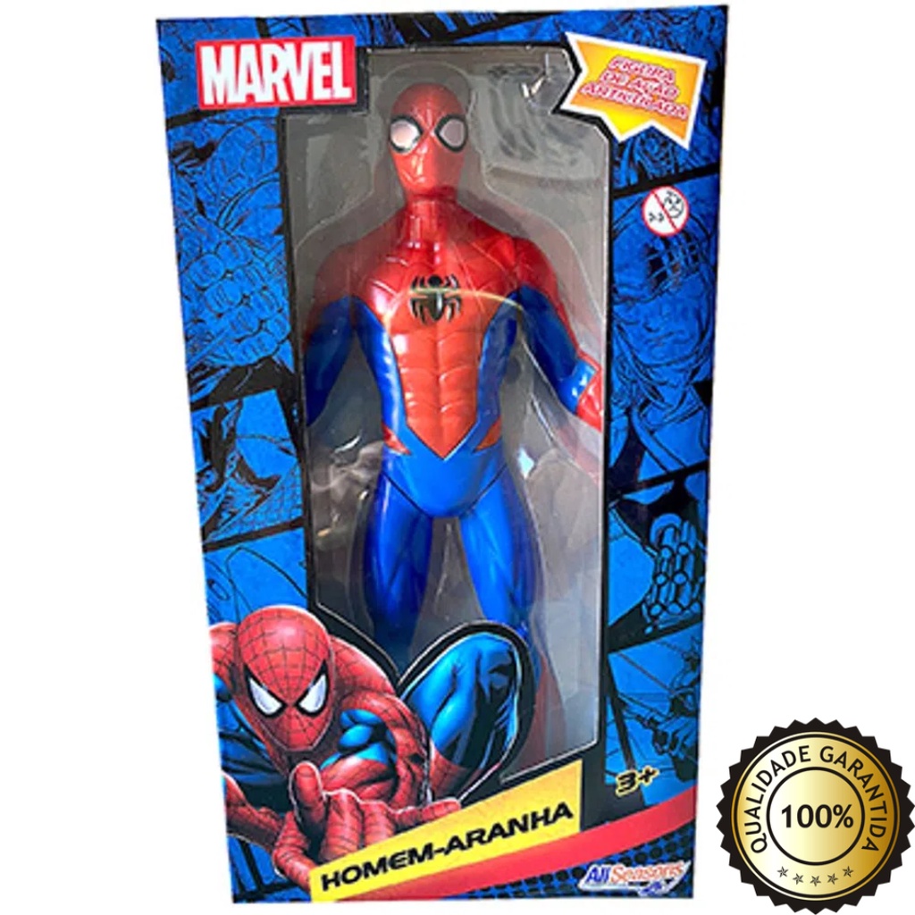 Boneco Marvel Homem Aranha Original 22cm Brinquedo | Shopee Brasil