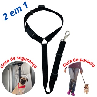 Cinto Segurança Pet Para Encosto De Cabeça Ajuste De Tamanho em Oferta na Shopee