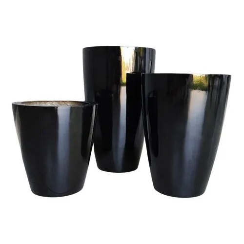 Vaso P/ Plantas Fibra De Vidro Estilo Vietnamita 30/40/50cm