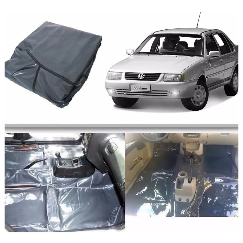 Tapete Carpete Vinil Verniz Grafite Vw Santana 91 A 06 2p/4p