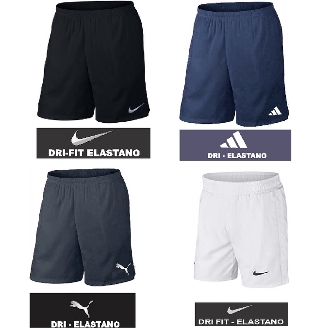 Short Bermuda Dri Fit Elastano Academia Futebol - Promoção