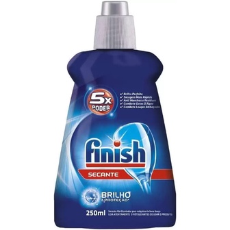 Secante Líquido Finish 250ml Para Lava Louças