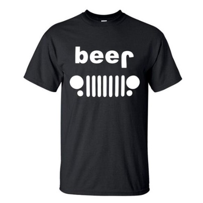 Camiseta tamanho 100% algodão Gola Redonda Jeep Beer camiseta jipeiro - camiseta …