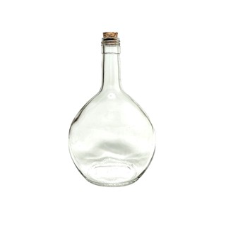Garrafa vidro galheteiro 750ml para licor suco decoração bebidas vinho cachaça mel com rolha
