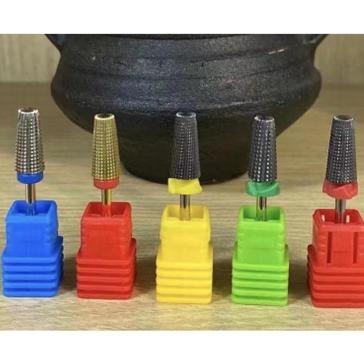 Broca Cônica METAL De Tungstênio Grande Para Unhas De Gel/fibra metal/METAL METAL!!!!!
