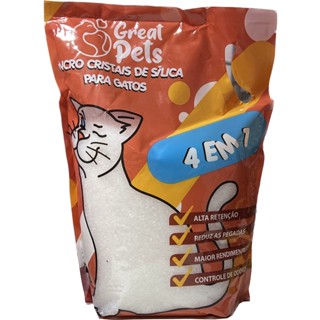 Areia de Gato Silica Grossa 1,6kg