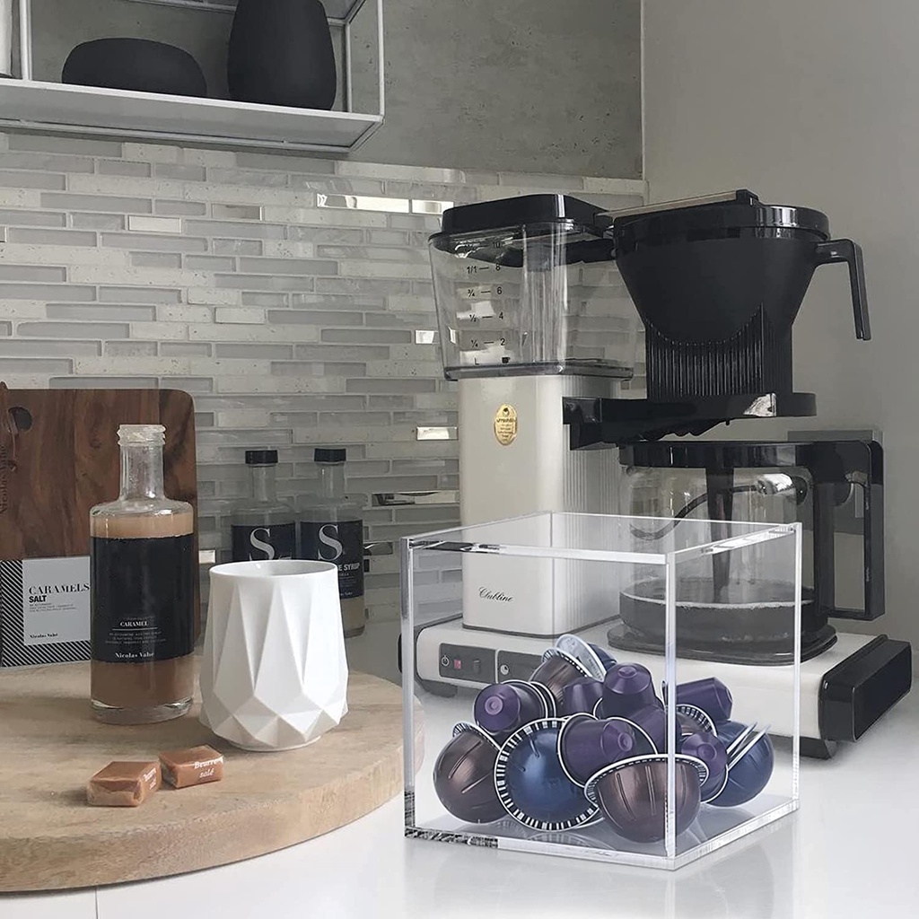 Suporte de cápsula de café para suporte de capacidade Dolce Gusto Lavazza Nespresso Acrilico