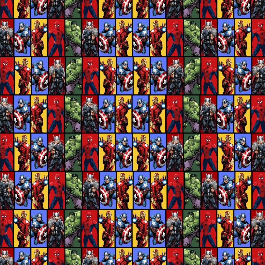 Tecido Microfibra TACTEL Estampa Digital - Vingadores 2 em Oferta na Shopee