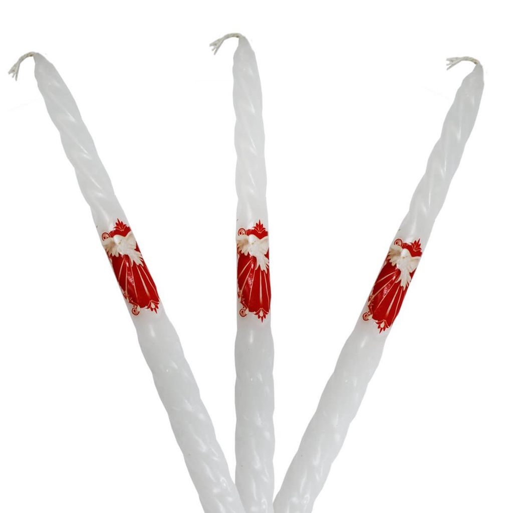 32 - Velas 30 cm para Crisma , procissão, novenas