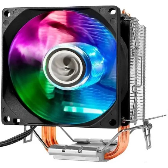 Air Cooler Gamer Bpc-cl2803 Brazilpc Cpu Led RGB Ryzen Intel 775 1150 1151 1155 | Am3+ Am4 | X79 X99