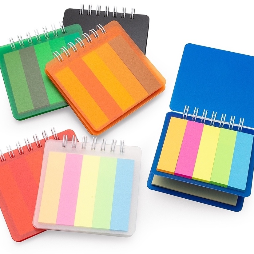 Bloco de anotações com autoadesivos colantes para lembretes em Oferta na Shopee