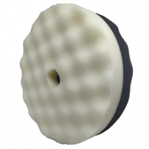 Boina De Espuma Dupla Face 8 Polegadas Branca/preta Lazzuril