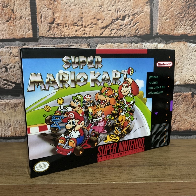 Caixas para jogos do Super Nintendo