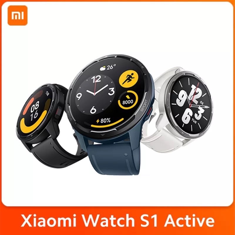Smartwatch Xiaomi Watch S1 Active Versão Global 2022 em português GPS