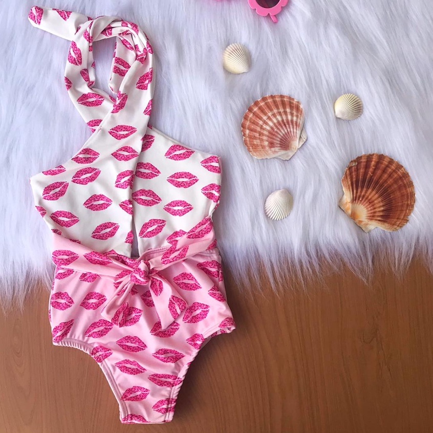 Biquini Maio Infantil Estiloso para Meninas | Shopee Brasil