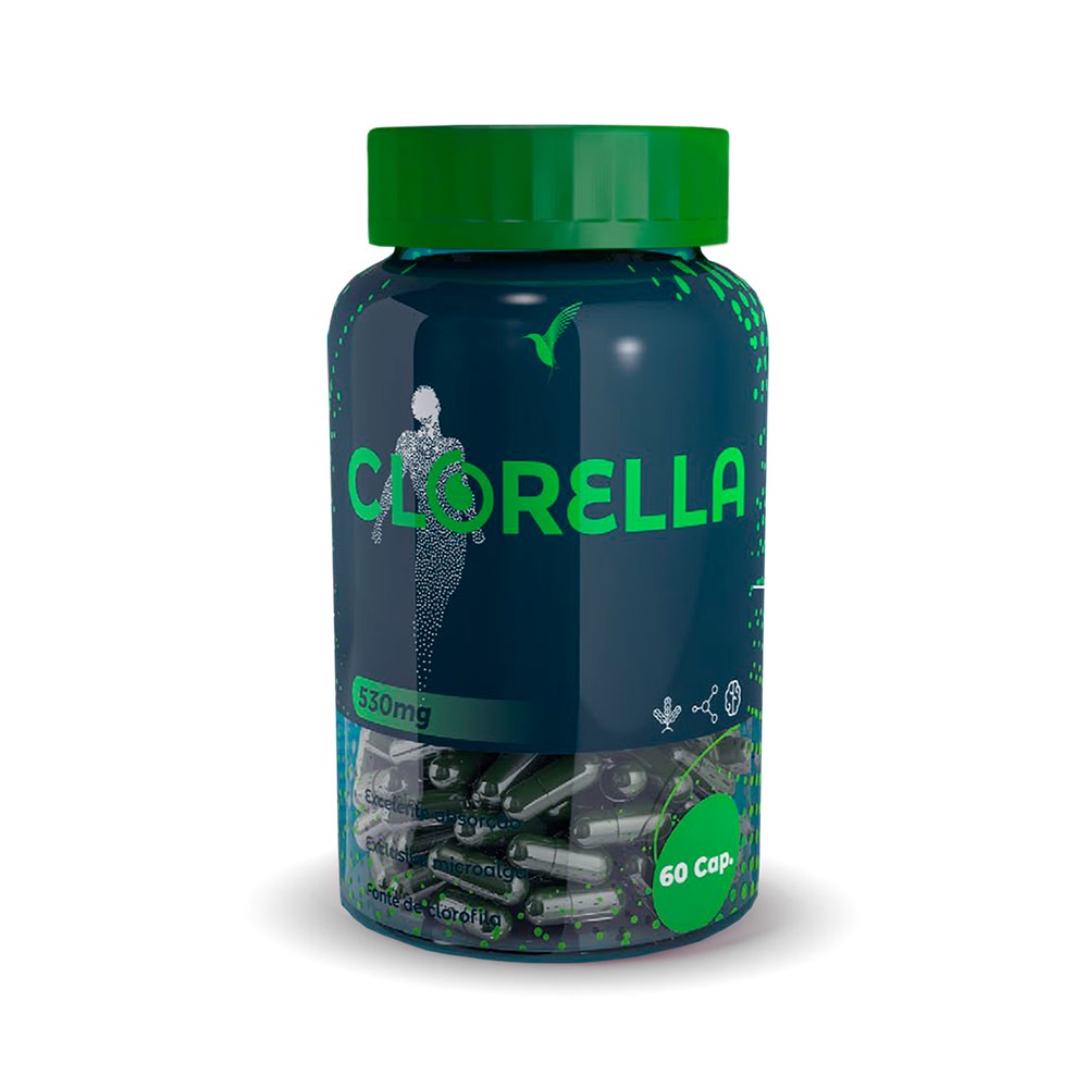 Suplemento em Caps Detox Natural Clorella 20 Dias Eleve Life em Oferta na Shopee