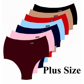 7 Calcinha Calçola Plus Size Conforto Cós Alto Lateral Larga REF: Renata em Oferta na Shopee