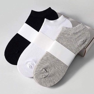 Kit 3 Pares Meia Cano Curto Soquetes Masculina ou Feminina Unissex Top Conforto