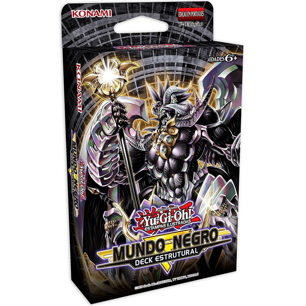 Yugioh Deck Estrutural Mundo Negro Dark World Português Konami