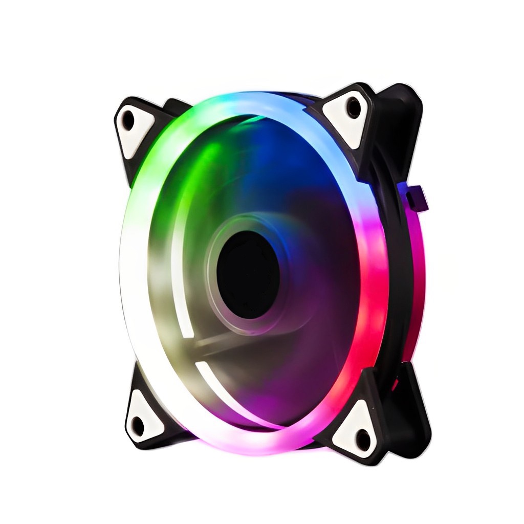 Cooler Fan Ventoinha Para PC Gabinete 120mm Led RGB