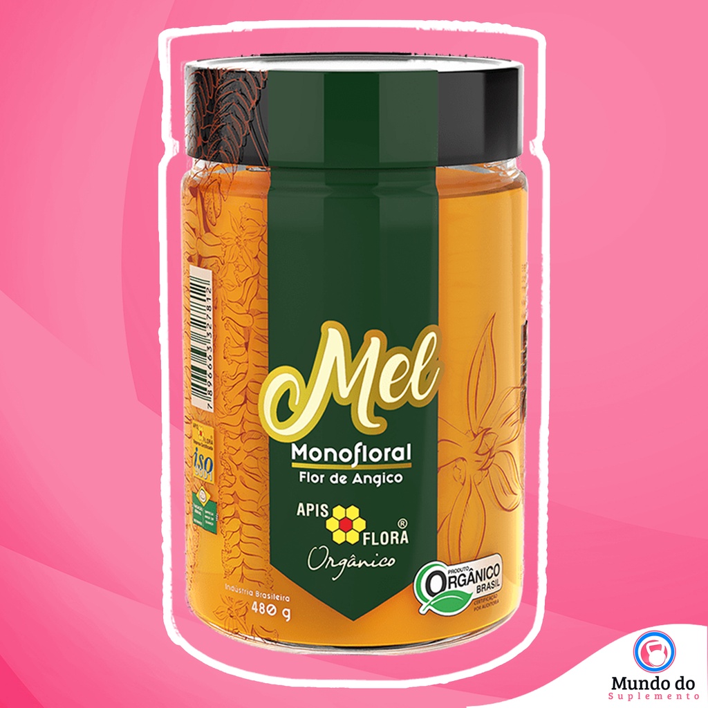 Mel Orgânico Angico Monofloral - Apis Flora