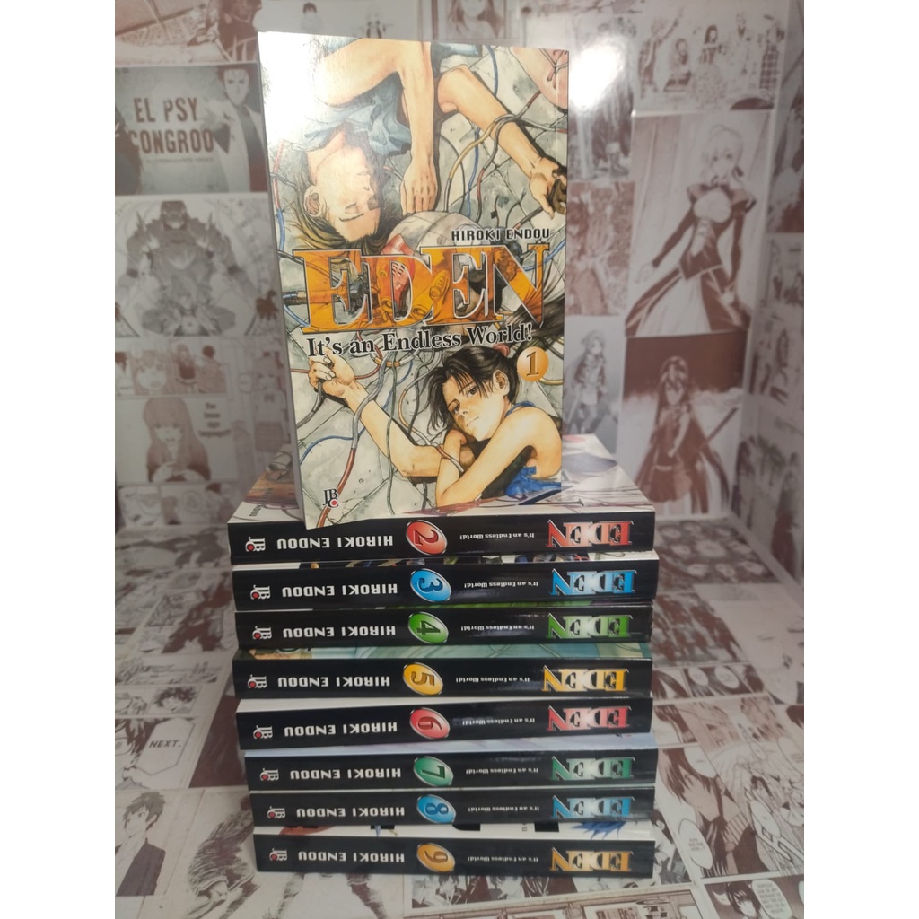 Mangá Eden Big JBC - 1 ao 9 Completo