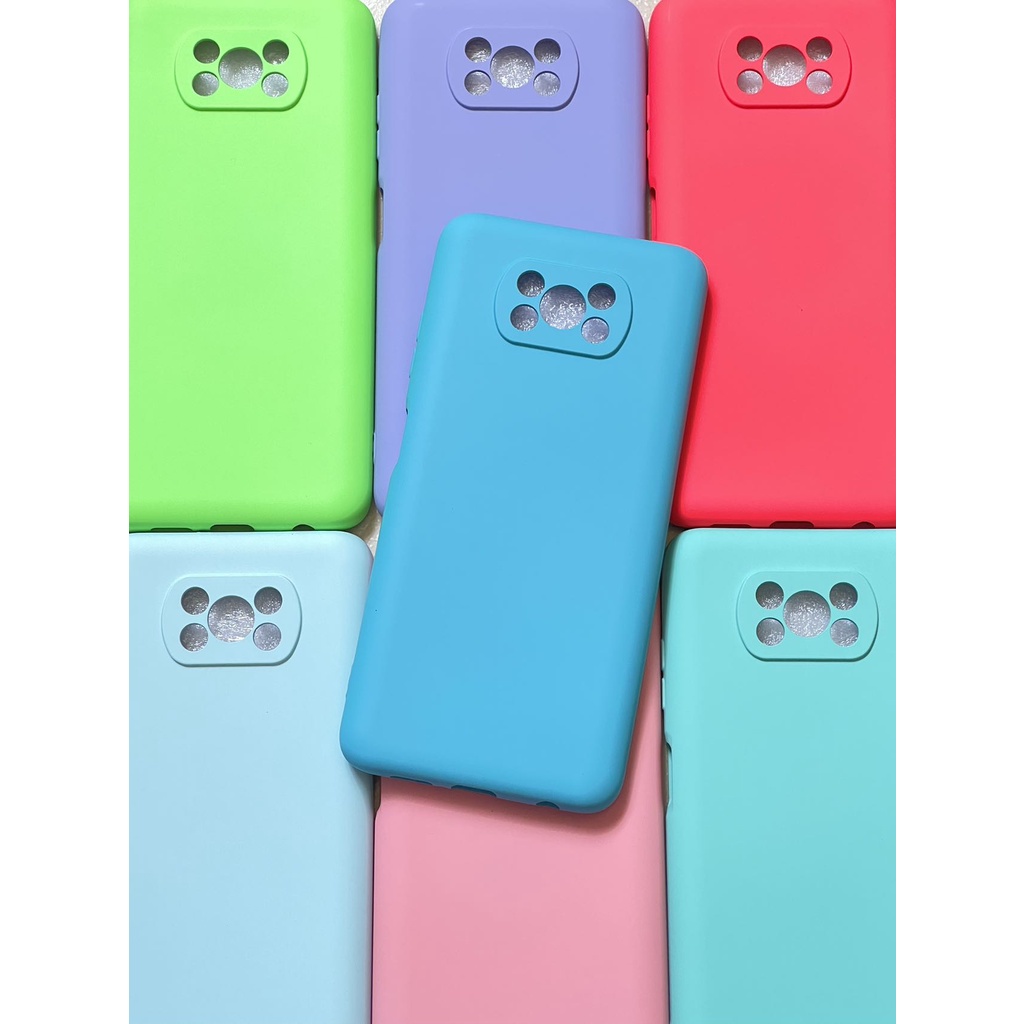 Capa Capinha Xiaomi Poco X3/X3 PRO Silicone Aveludado em Oferta na Shopee