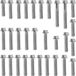 Kit parafusos tampa motor lateral esquerda+direita+paralama+tampa válvula CG125 Titan ES/KSE 2000 a 2004 Honda