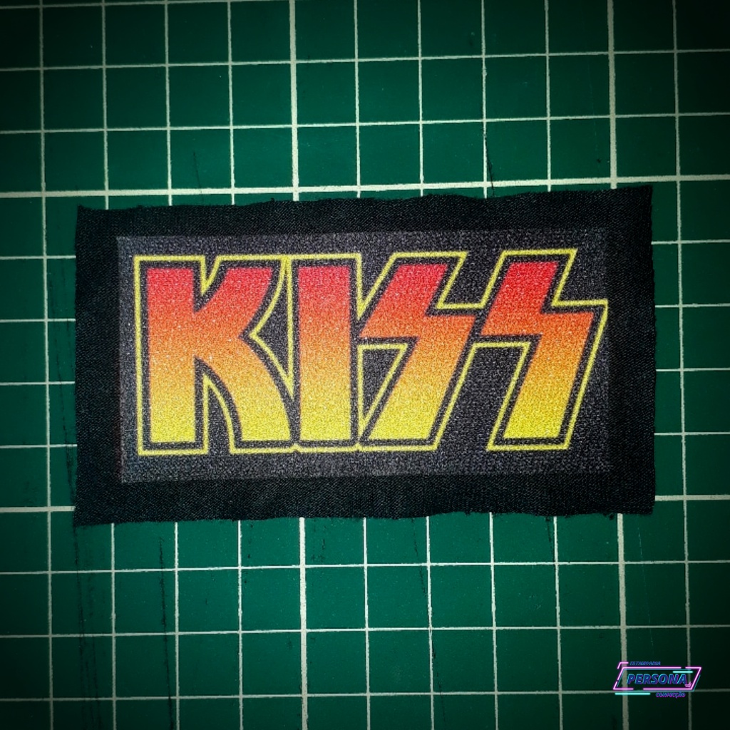 Patch 4x7 cm Logo Bandas Rock Personalizado (ENVIO IMEDIATO) / (ENVIE