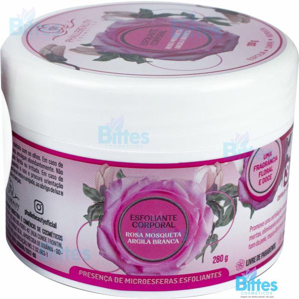 ESFOLIANTE CORPORAL ROSA MOSQUETA PHÁLLEBEAUTY COSMETICOS PERFUMADO