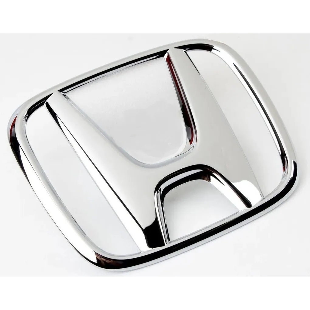 Emblema Logo H Cromado Da Grade Dianteira Civic 2012 2013 2014 2015 2016