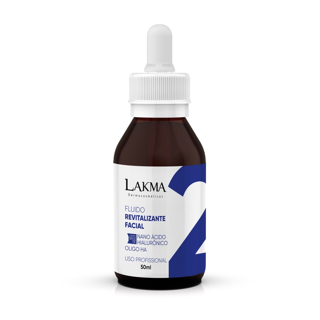 Lakma Fluido Revitalizante Facial 2 50ml - Ácido Hialurônico em Oferta na Shopee
