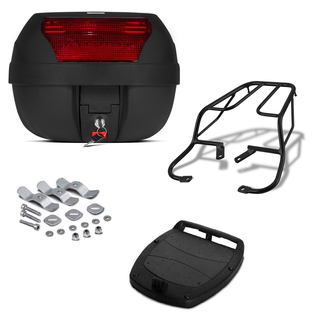 Bauleto 28 Litro Bagageiro Churrasqueira Twister 2001 A 2008 em Oferta na Shopee