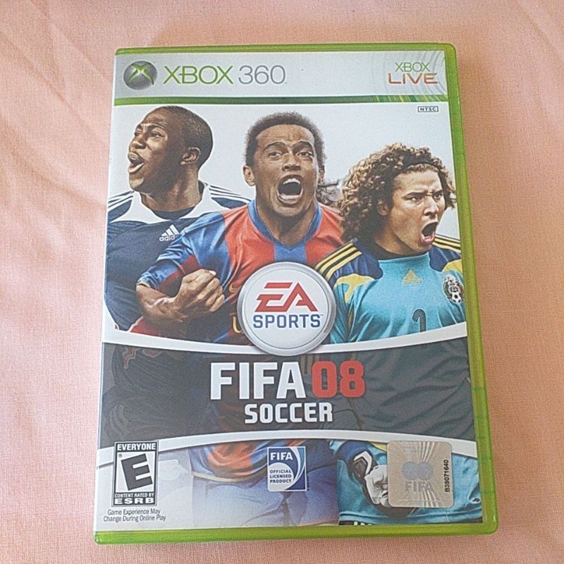 FIFA 08 XBOX 360 mídia física original